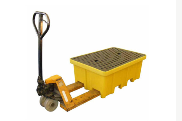BCBP2FW – Spill Pallet with 4 way FLT access for 2 x 205 ltr drums